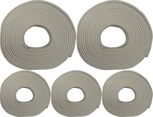 Frost King B2 Mortite Fingertip Caulking Cord, 1/8" x 90 ft, Grey (Pack of 2) in Saudi Arabia