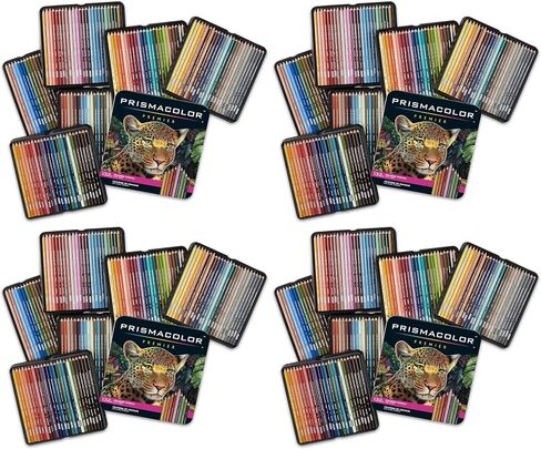 Prismacolor ملونة أقلام | أقلام الرصاص الناعمة الناعمة ، متنوعة ، 72 عدد in Kuwait