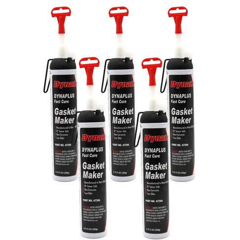 علبة Dynatex DynaPlus Fast Cure Gasket سعة 6.75 أونصة سائلة - علاج سريع، آمن للاستشعار، غير قابل للتآكل، رائحة منخفضة، تصل إلى 500 درجة فهرنهايت، صنع في الولايات المتحدة الأمريكية (عبوتان) in Kuwait