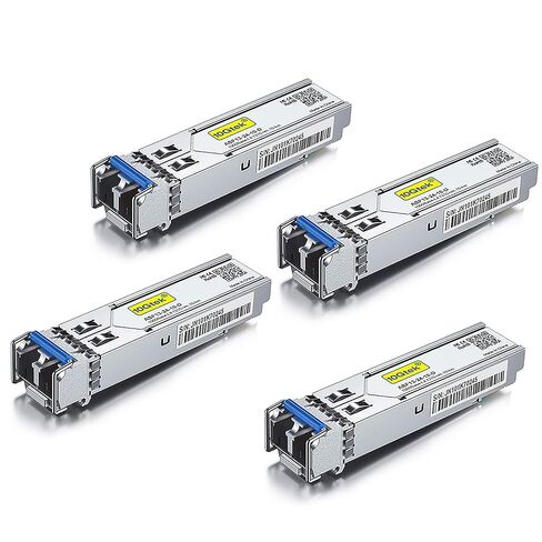 10Gtek 1.25G SFP Transceiver 1000Base-LX, 1310nm SMF SingleMode Fiber Optic Module, up to 10 km, for Cisco GLC-LH-SMD, Meraki MA-SFP-1GB-LX10, Ubiquiti UniFi, Fortinet, Mikrotik, TP-Link TL-SM311LS in Saudi Arabia