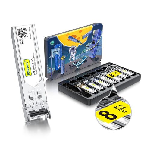 10Gtek 1.25G SFP Transceiver 1000Base-LX, 1310nm SMF SingleMode Fiber Optic Module, up to 10 km, for Cisco GLC-LH-SMD, Meraki MA-SFP-1GB-LX10, Ubiquiti UniFi, Fortinet, Mikrotik, TP-Link TL-SM311LS in Kuwait