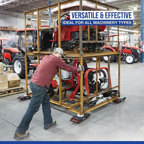 Strongway Machinery Mover, 26,400-Lb. Capacity Machinery Skate, 8 Rollers, Equipment Dolly Model# CRA-12 in Saudi Arabia
