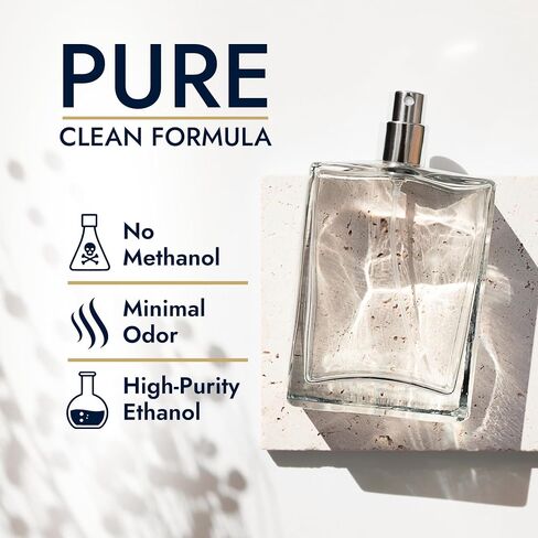 كحول العطور 16oz - قاعدة كحول عطرية لمجموعة صنع العطور - قاعدة لصنع العطور الفاخرة - 200 إيثانول مشوه (SDA 40B) - بدون ميثانول ولا رائحة تخمير - صنع في الولايات المتحدة الأمريكية in Kuwait