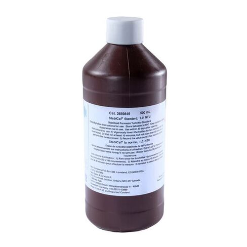 Hach StablCal® Turbidity Standard, 100 NTU, 500 mL, 2660249 in Kuwait