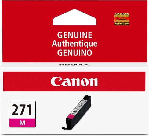 خزان حبر أرجواني أصلي CLI-271 من Canon، متوافق مع طابعات MG6820 وMG6821 وMG6822 وMG5720 وMG5721 وMG5722 وMG7720 وTS5020 وTS6020 وTS8020 وTS9020 in Kuwait