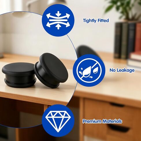 2Pcs Water Table Plug Replacement for Step 2, Silicone Water Table Stopper Accessories Leak-Proof Seal Plug Widely Used for Test Tubes and Plant Pots in Kuwait