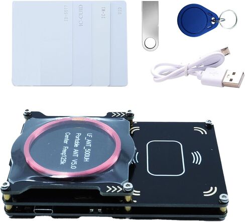 Proxmark3 Easy V5.0 512M Memory (RFID Card Reader Writer Proxmark3 IC ID Card Copier Duplicator Integrated Antenna Decryptor Support LF 125Khz and HF 13.56Mhz Frequency) in Kuwait