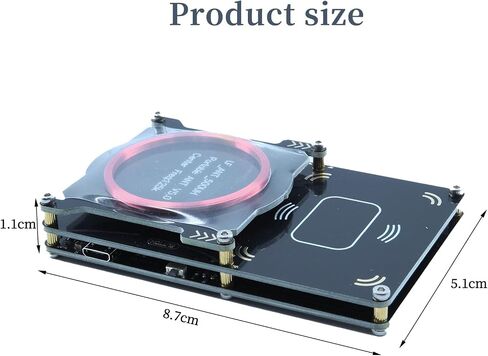 Proxmark3 Easy V5.0 512M Memory (RFID Card Reader Writer Proxmark3 IC ID Card Copier Duplicator Integrated Antenna Decryptor Support LF 125Khz and HF 13.56Mhz Frequency) in Kuwait