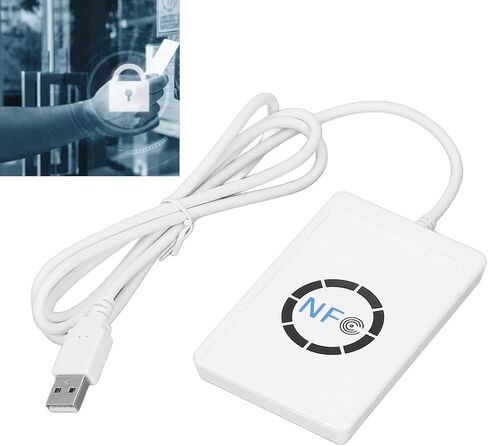 USB NFC Reader Smart IC Card Writer Copier Duplicator Contactless 13.56MHz 424kbps for Felica NFC Tags in Kuwait