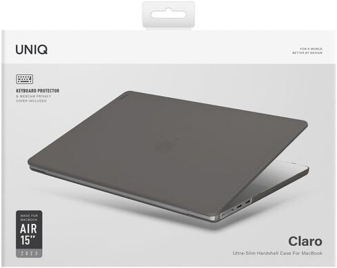 Claro Case Compatible with MacBook Air 15" (M2-M4) MatteGrey in Saudi Arabia