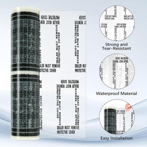 24" x200' Auto Adhesive Plastic Floor Mat Carpet Protection Film Cover Sheets Floor Mat for Car Stairs Floor in Kuwait