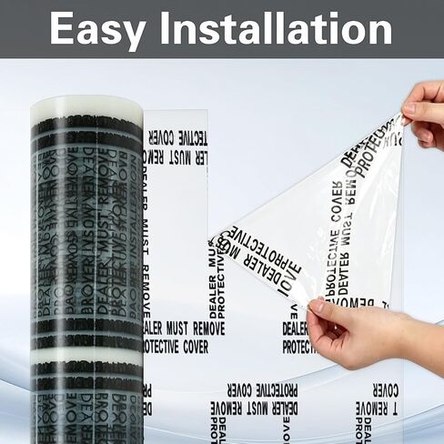 24" x200' Auto Adhesive Plastic Floor Mat Carpet Protection Film Cover Sheets Floor Mat for Car Stairs Floor in Kuwait