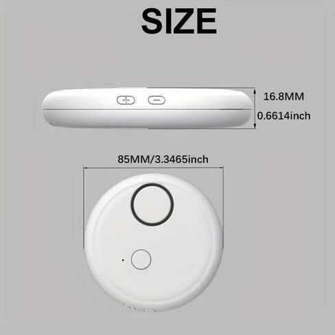 Window Alarm Device Set-Extra Loud 130dB Alarm&Vibration Sensor-Universal&Easy Installation-Great for Home,Office&RV Security, White in Kuwait