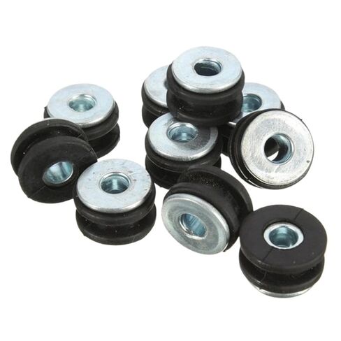 Motorcycle Rubber Grommets Bolt Assortment Kit 10pcs Set Fairing Bolts Pressure Relief Cushion Buffer Washer Shock Bushing in Kuwait
