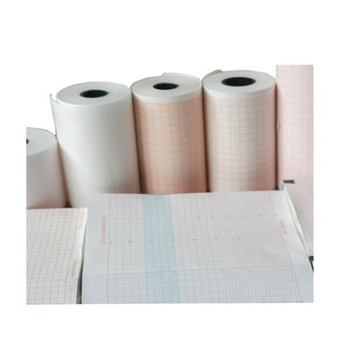 ECG EKG Paper Schiller 2157-017A Compatible with at-2 Thermal Recording Sheets 3 Packs per Case in Kuwait