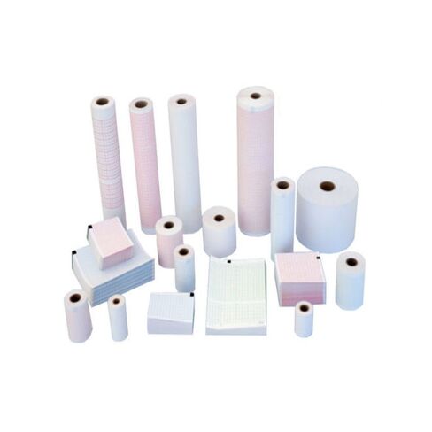 ECG EKG Paper Schiller 2157-017A Compatible with at-2 Thermal Recording Sheets 3 Packs per Case in Kuwait