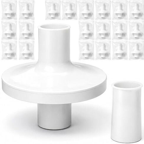 20pcs Spirometer Filter for Vitalograph, MIR, MicroDirect, SDI, Diagnostics & Puritan Bennett, 30 mm Connector, Individually Packed in Kuwait