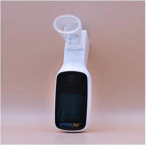CMI Health SpiroLink Peak Flow Meter, Portable Airflow Tracker with Durable Design for Daily Use in Kuwait