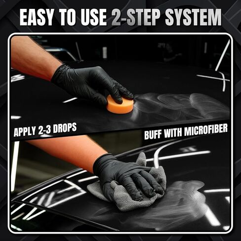 Black Scratch Remover – Car Scratch Repair & Swirl Remover for Vehicles – Deep Scratch Repair Compound & Polishing Solution – Car Paint Repair Kit for Clear Coat & Paint Restoration – 8 oz in Kuwait