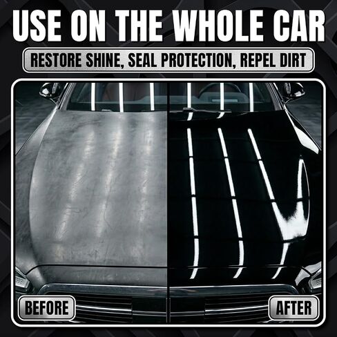 Black Scratch Remover – Car Scratch Repair & Swirl Remover for Vehicles – Deep Scratch Repair Compound & Polishing Solution – Car Paint Repair Kit for Clear Coat & Paint Restoration – 8 oz in Kuwait
