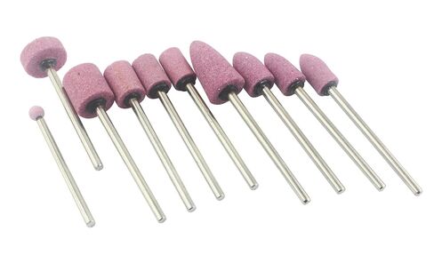 18 Pcs Extended Drill Polishing Felt Bits, 1/4" Extra Long Shank Compressed Wool Felt Polishing Kits for Rotary Tools in Kuwait