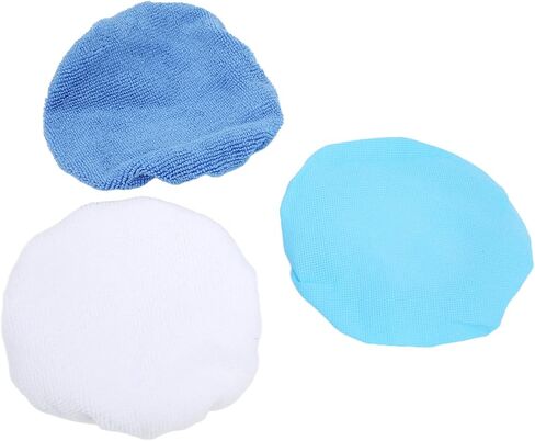 Acouto 24-Pack Polishing Bonnet Set – 6in/150mm Microfiber + Nonwoven + Cotton Buffing Pads for Cars, Motorcycles, Boats, RVs & Aircraft – Fits 5– & Action Polishers Including in Kuwait