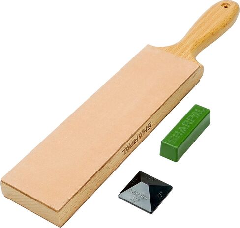 SHARPAL Double-sided Diamond Sharpening Stone and Double-sided Leather Strop Kit in Kuwait