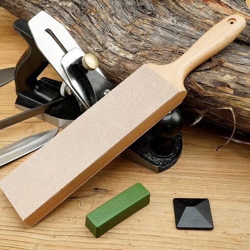 SHARPAL Double-sided Diamond Sharpening Stone and Double-sided Leather Strop Kit in Kuwait