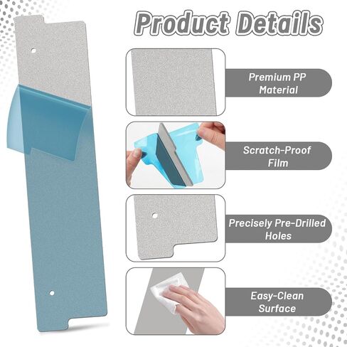 Bathroom Stall Privacy Strip, 17.3" X 3.8" Restroom Privacy Gap Cover, Grey Restroom Partitions, Stall Gap Filler for Public Bathroom in Kuwait