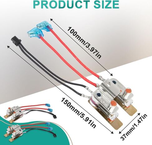 2-Pack Pressure Sensor Compatible with Instant Pot - Pressure Cooker Pressure Sensor or Switch Compatible with Power Cooker, Cuisinart, Power Quick Pot, Farberware and Gourmia Power Cooker in Kuwait