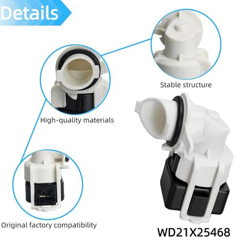 WD21X25468 Dishwasher Pressure Sensor, Replacement for GE Hotpoint Haier AP6976524 PS12741258 in Saudi Arabia