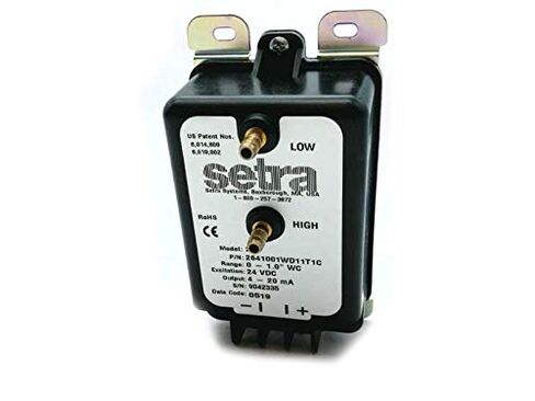 SETRA 2641-001W-D-11-T1-C Terminal Strip, 4 to 20 MA, Model 264, Very Low Differential Pressure TRANSDUCER, 1 W.C., ±1% FS (NO Cal CERT), UNIDIRECTIONAL in Saudi Arabia