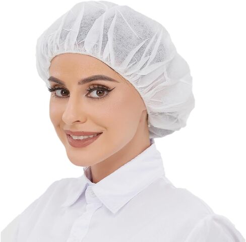 ZMDREAM Disposable Bouffant Cap Hair Nets for Food Service Beauty Latex Free in Saudi Arabia