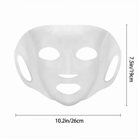 1 reusable silicone mask cover to prevent masks from drying out; facial care accessory in Kuwait