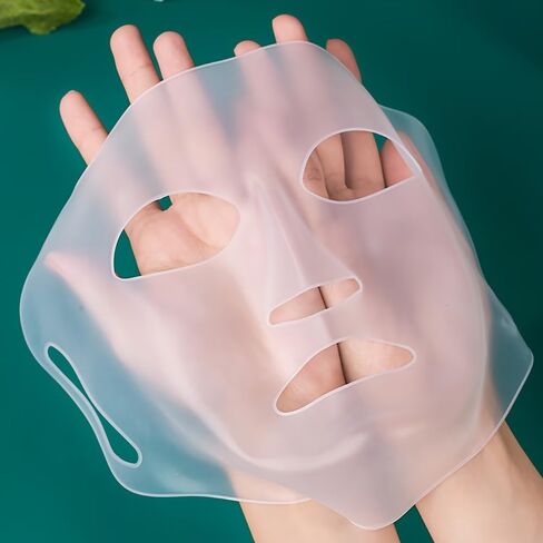1 reusable silicone mask cover to prevent masks from drying out; facial care accessory in Kuwait