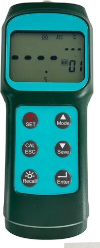 Laboratory Dissolved Oxygen Meter Optical DO Meter with Dissolved Oxygen Resolution 0.1mg/L Temperature Resolution 0.1°℃ Measuring Range 0.0~15.0mg/L 0.0~119.9% Temperature Accuracy±0.5℃ in Kuwait