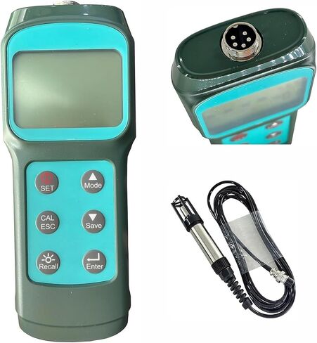 Laboratory Dissolved Oxygen Meter Optical DO Meter with Dissolved Oxygen Resolution 0.1mg/L Temperature Resolution 0.1°℃ Measuring Range 0.0~15.0mg/L 0.0~119.9% Temperature Accuracy±0.5℃ in Kuwait
