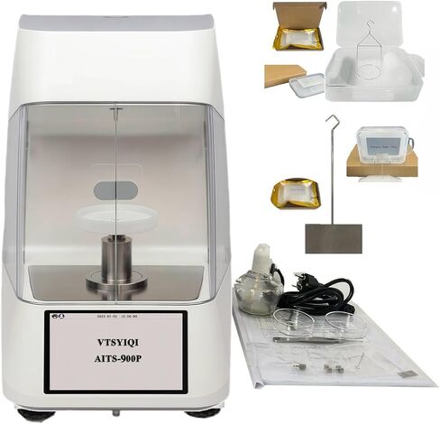 Fully Automatic Surface Tensiometer Liquid Interfacial Tension Meter Tester With Platinum Ring Platinum Board Method Range 0 to 1000mN/m For Ink Printing Ink Oil Paint Cleaning Agent Industry in Kuwait