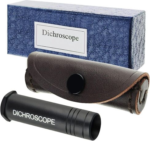 Enhance Your Gemstone Identification with the Handheld Diffraction Spectroscope and Heavy Duty Calcite Dichroscope - Essential Tools for Gemologists and Jewelers in Kuwait