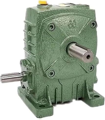 WPA WPS WPO WPX40 50 60 70 80 100 Gearbox Iron Shell Worm Gear Reducer Small Motor Transmission Gears Reduction Box(60-1,WPA40) in Kuwait