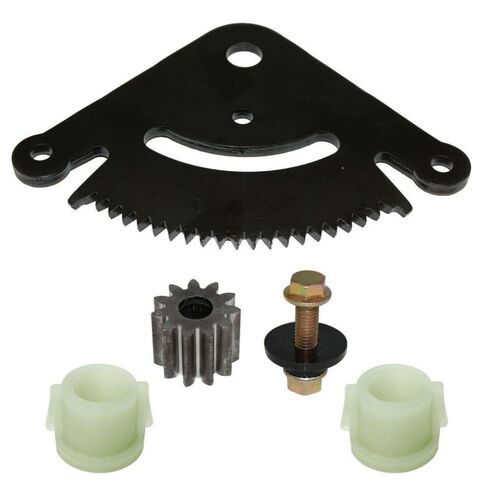 Steering Sector and Pinion Gear with Bushings Compatible with John Deere LA130 LA135 LA140 LA145 in Saudi Arabia
