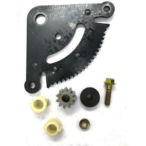 Steering Sector and Pinion Gear with Bushings Compatible with John Deere LA130 LA135 LA140 LA145 in Saudi Arabia