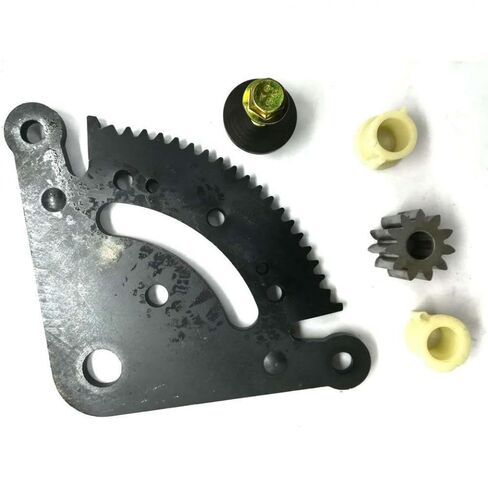 Steering Sector and Pinion Gear with Bushings Compatible with John Deere LA130 LA135 LA140 LA145 in Saudi Arabia