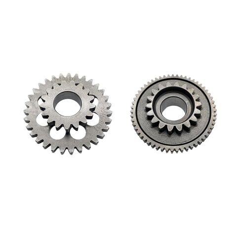 Motorcycle Starter Dual Gear Set Torque Limiter Skeletonized Starter Idler Gear Compatible with NX 250 ZS178MM-2(Torque Limiter) in Kuwait