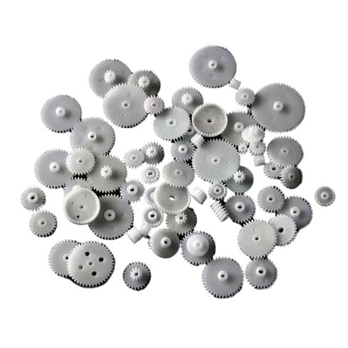 58-Pcs Set Reduction Gear Bag Toothed Wheels WSFS Gears Plastic Module 0.5 Robot Parts DIY Motor Gear Accessories in Kuwait