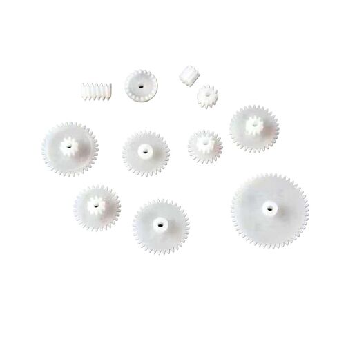 58-Pcs Set Reduction Gear Bag Toothed Wheels WSFS Gears Plastic Module 0.5 Robot Parts DIY Motor Gear Accessories in Kuwait