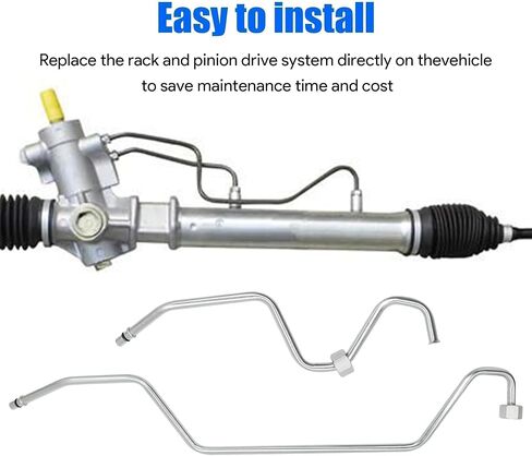 Rack Pinion Transfer Lines Hard Lines Compatible with Chevrolet Tahoe Suburban 1500 Avalanche for Cadillac Escalade ESV for GMC Yukon 2008-2014 Hard Lines on Rack Replace 15254059 15254058 in Kuwait