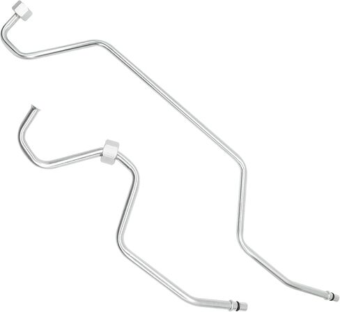 Rack Pinion Transfer Lines Hard Lines Compatible with Chevrolet Tahoe Suburban 1500 Avalanche for Cadillac Escalade ESV for GMC Yukon 2008-2014 Hard Lines on Rack Replace 15254059 15254058 in Kuwait