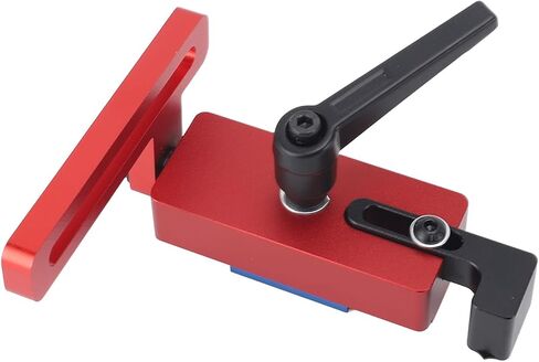 Miter Track Stop, Premium Aluminum 45 Type T Slot Woodworking Limiter with Rotatable Handle for Precision Positioning and Repeatable Cuts in Woodworking Projects in Saudi Arabia