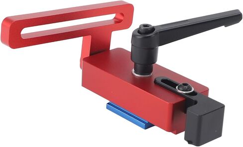 Miter Track Stop, Premium Aluminum 45 Type T Slot Woodworking Limiter with Rotatable Handle for Precision Positioning and Repeatable Cuts in Woodworking Projects in Saudi Arabia